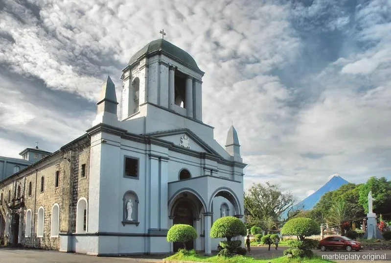 Albay Cathedral of St. Gregory the Great in the Old Albay District of Legazpi City.
