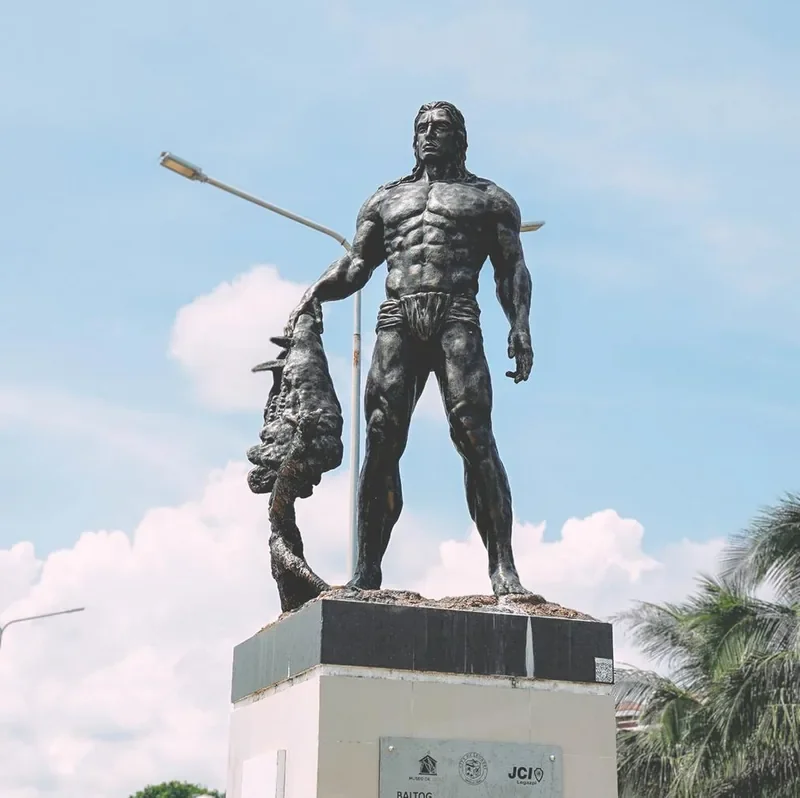 The Baltog monument in Legazpi City